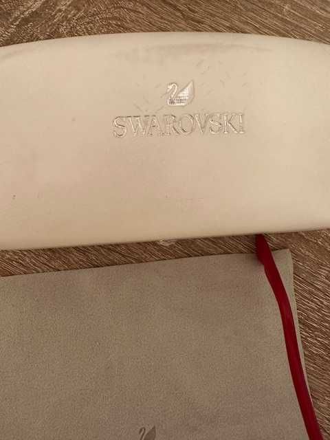 Ochelari dama Swarovski rosii