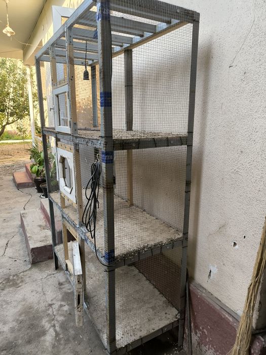 Клетка,  3 этажная