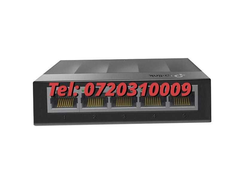Switch Tplink Lightwave 5 Porturi Gigabit Negru