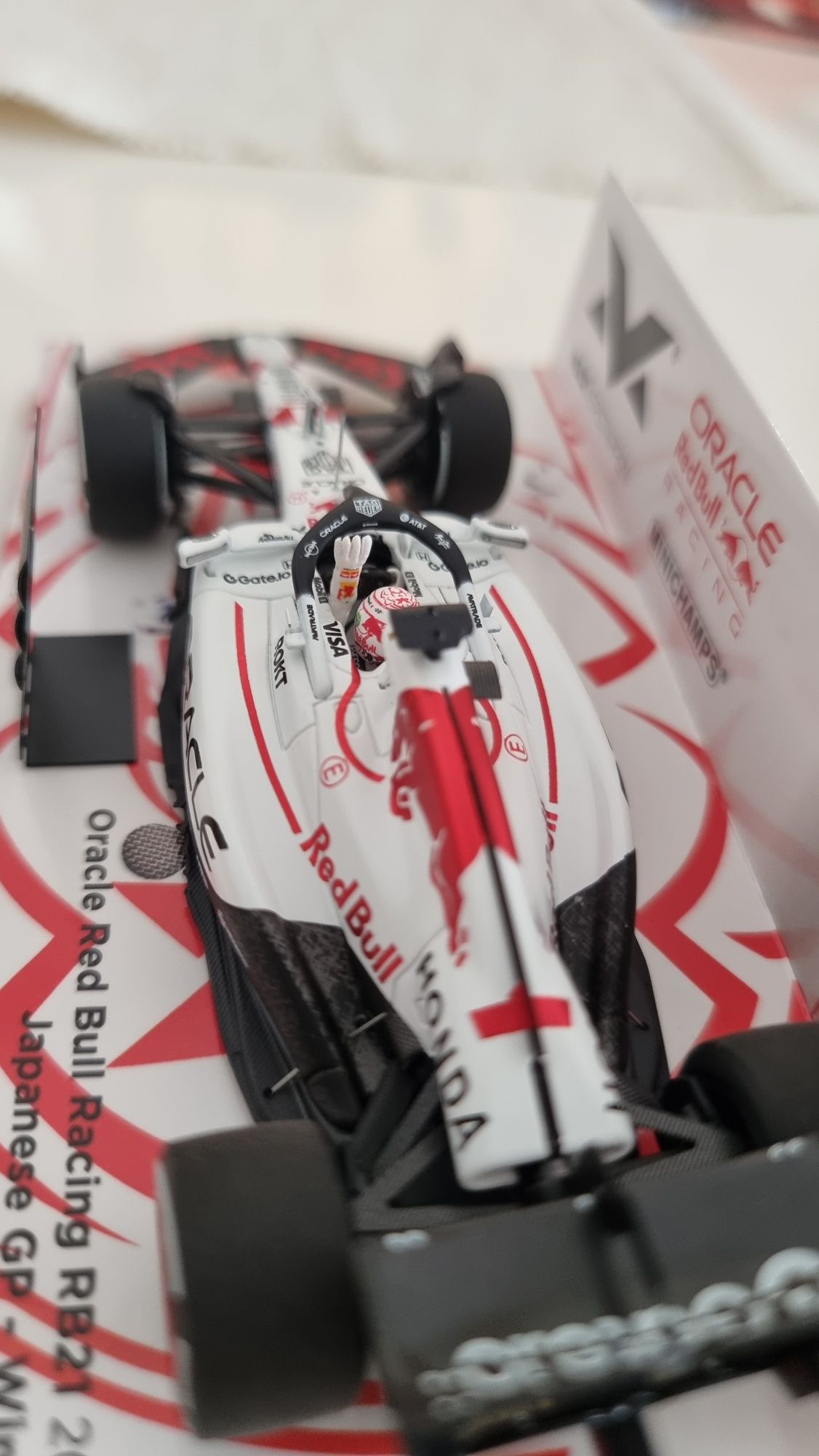 Red bull rb21 japanese gp Max Verstappen 1:43
