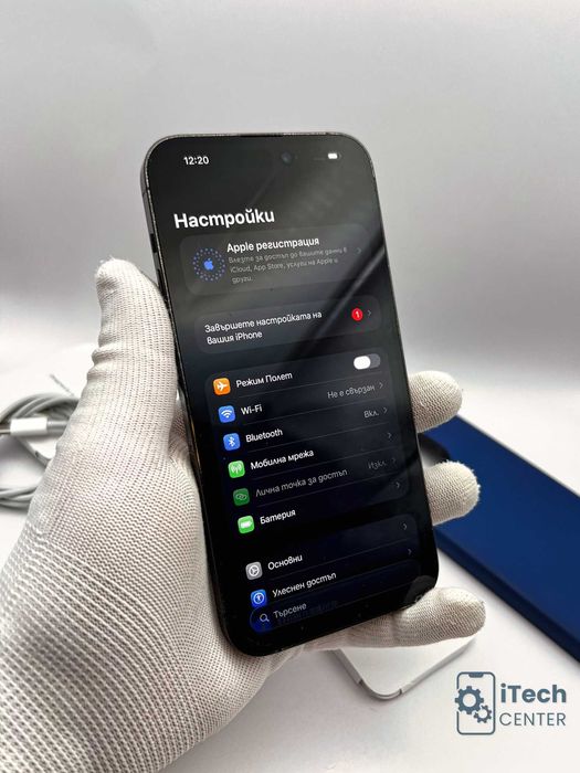 iPhone 14 Pro MAX, 256GB, Black, 100% батерия, ОТЛИЧЕН, ГАРАНЦИЯ!