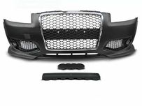 Предна броня за Audi A3 8P (05-08) RS Дизайн с черна или хром решетка