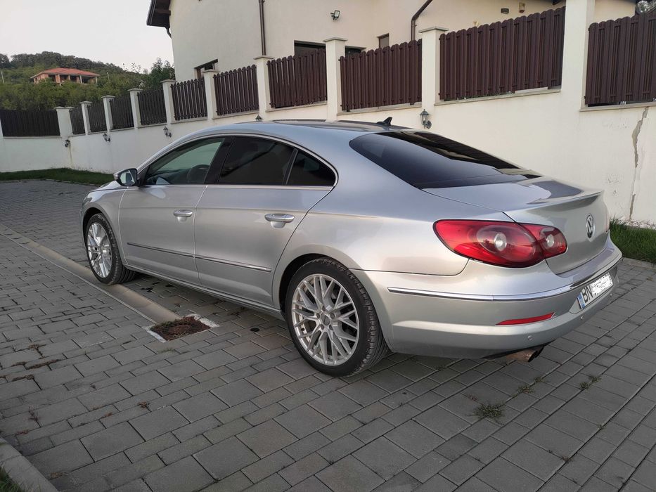 VW Passat CC, 2.0 TDI, 170 CP, 2009, DSG, Euro 5, argintiu