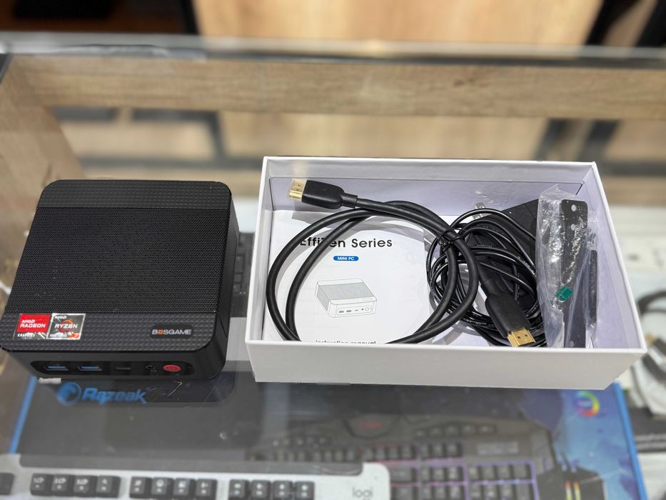 Игровой MiNi PC BOSGAME AMD Ryzen 7-5825U озу16гб 512 ssd