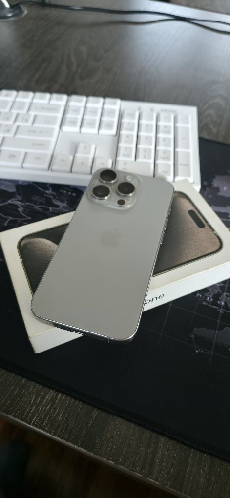 Iphone 15pro Natural Titanium dual sim