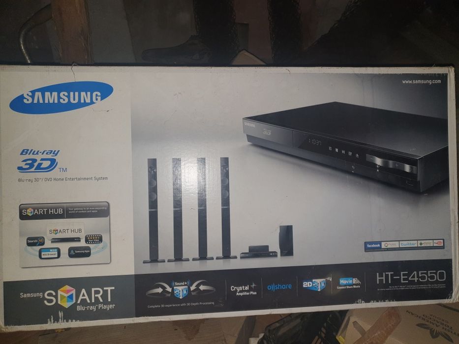 Sistem Home Theatre 3D cu Blu-ray Samsung HT-E4550