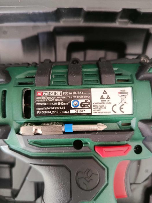 Filetanta impact parkside