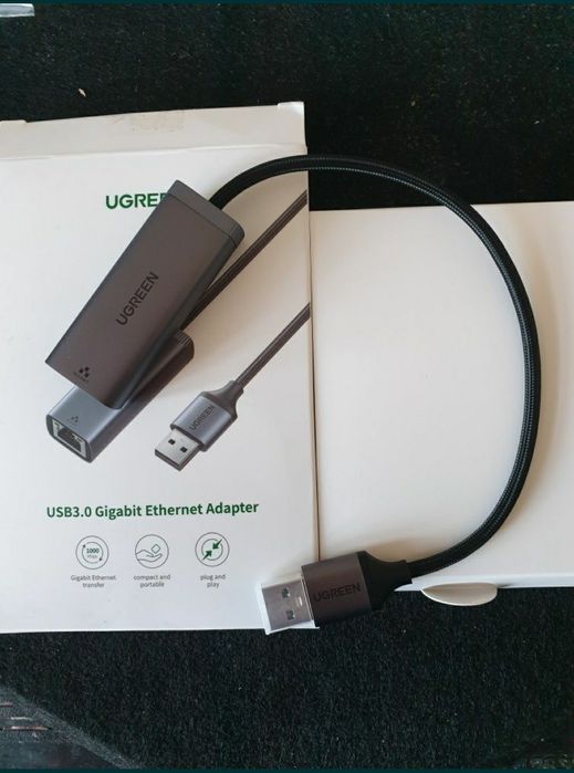 Adaptor extern Ugreen Gigabit Ethernet-USB 3.0