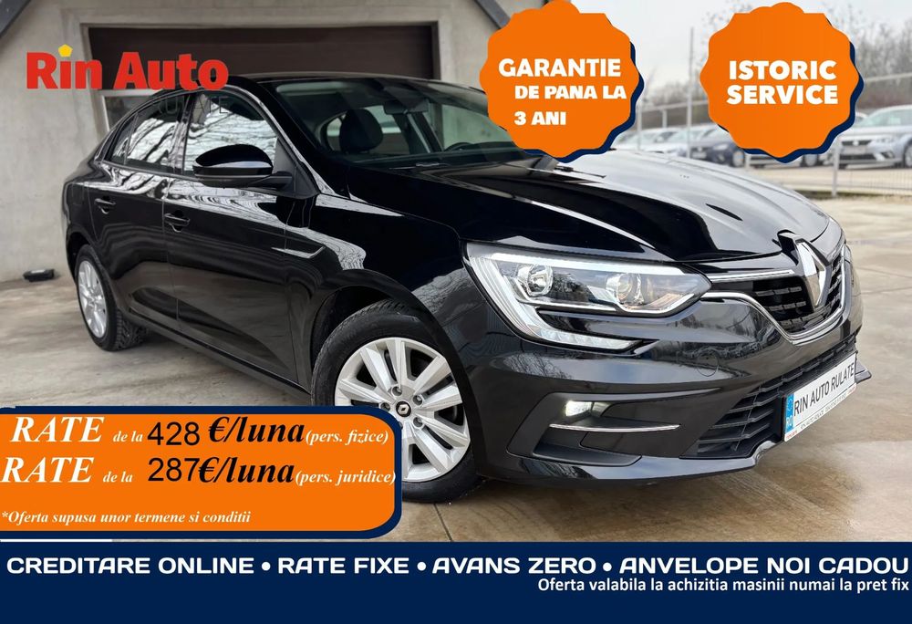 Renault Megane GARANTIE  TVA 21% -Posibilitate vanzare si in RATE –Credit sau Leasing