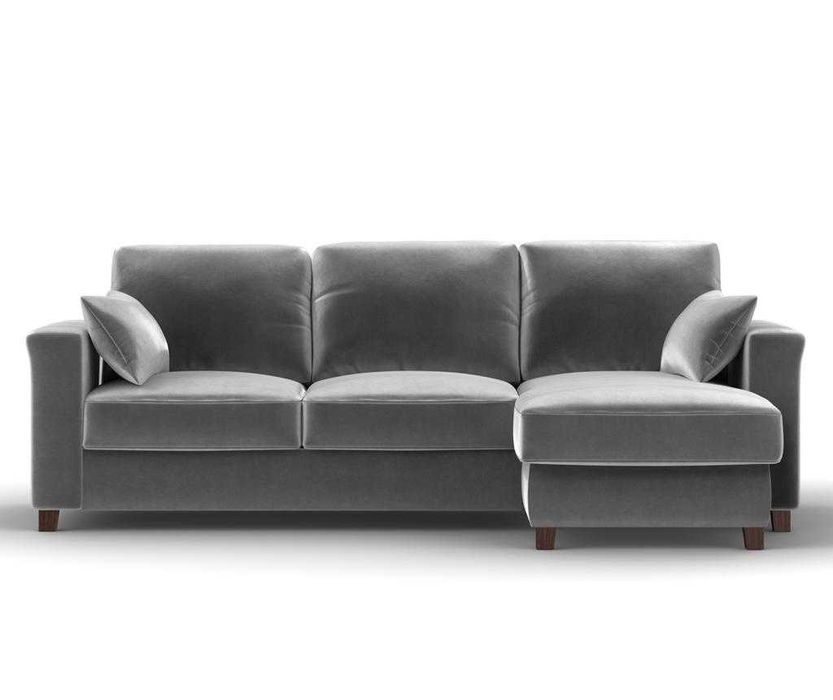 Coltar reversibil si extensibil Relax Light Grey