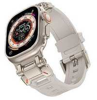 Tech-protect delta pro каишка за apple watch ultra 1/2 - sand/titanium