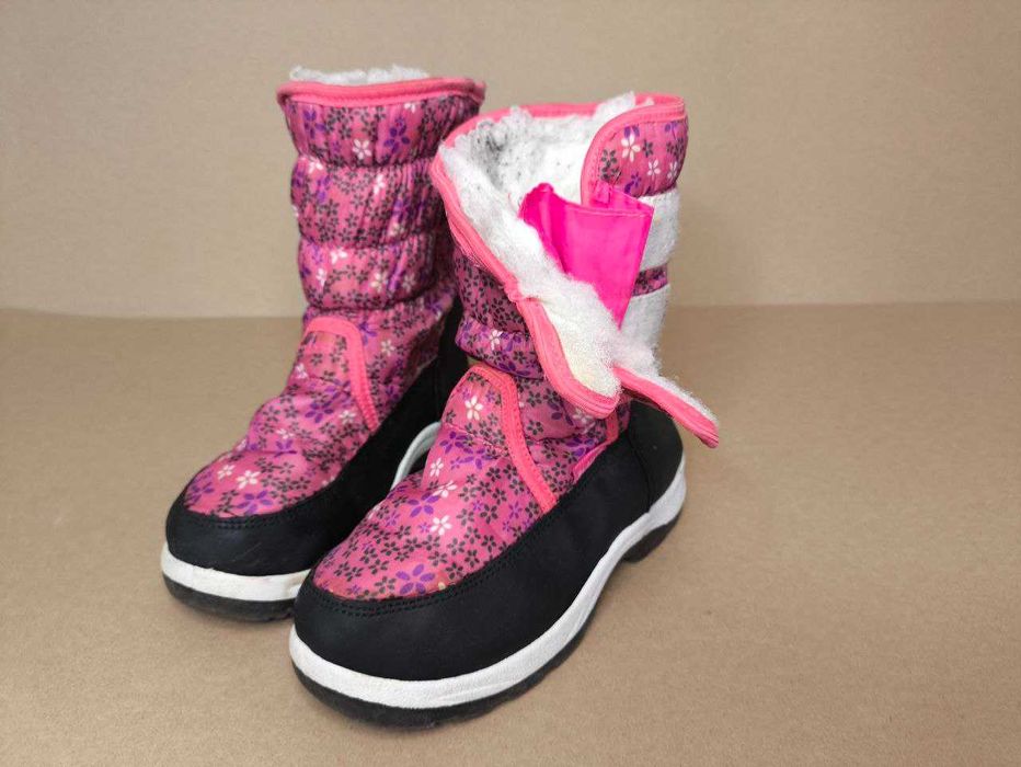 Сапожки детские зимние | Сапоги утепленные непромокаемые, размер 32