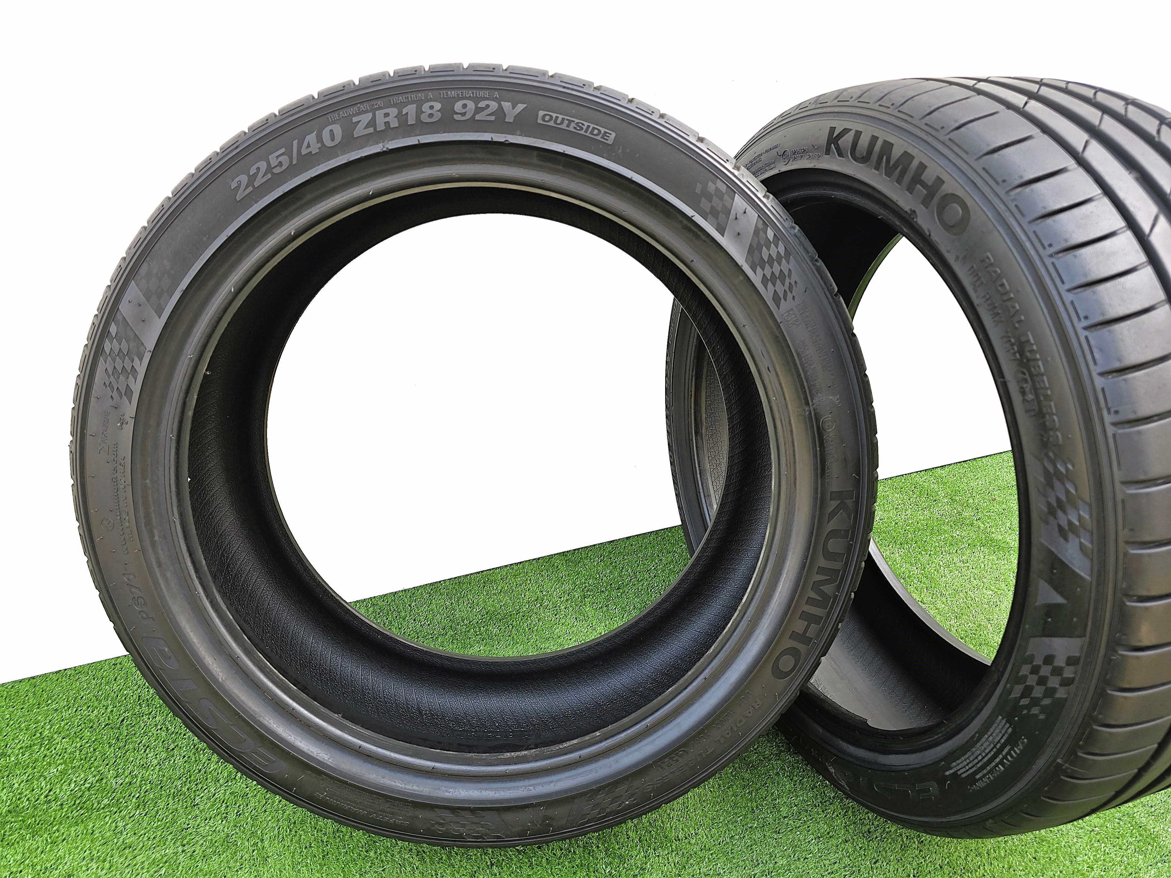2бр. 225/40/18 KUMHO Ecsta- летни