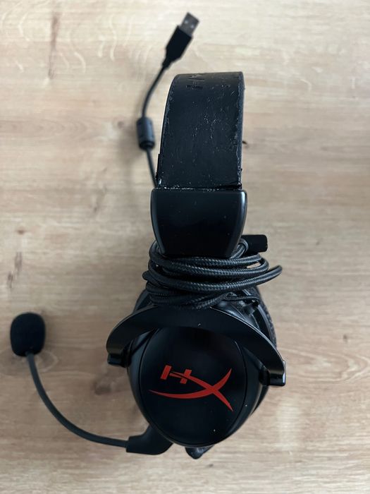 Геймърски слушалки HyperX Cloud II Red, Микрофон, Черно/Червено
