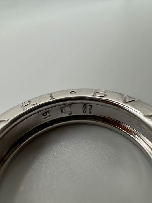 Златен пръстен BVLGARI B.Zero1, р.51