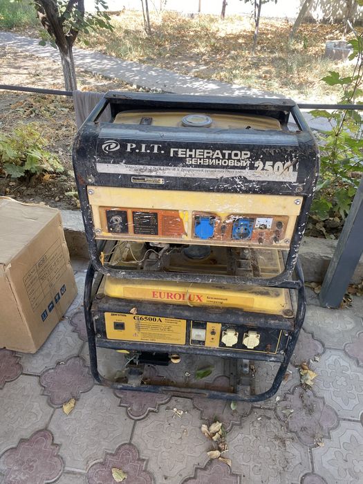 Генераторы бензиновые рабочие в хорошем состоянии