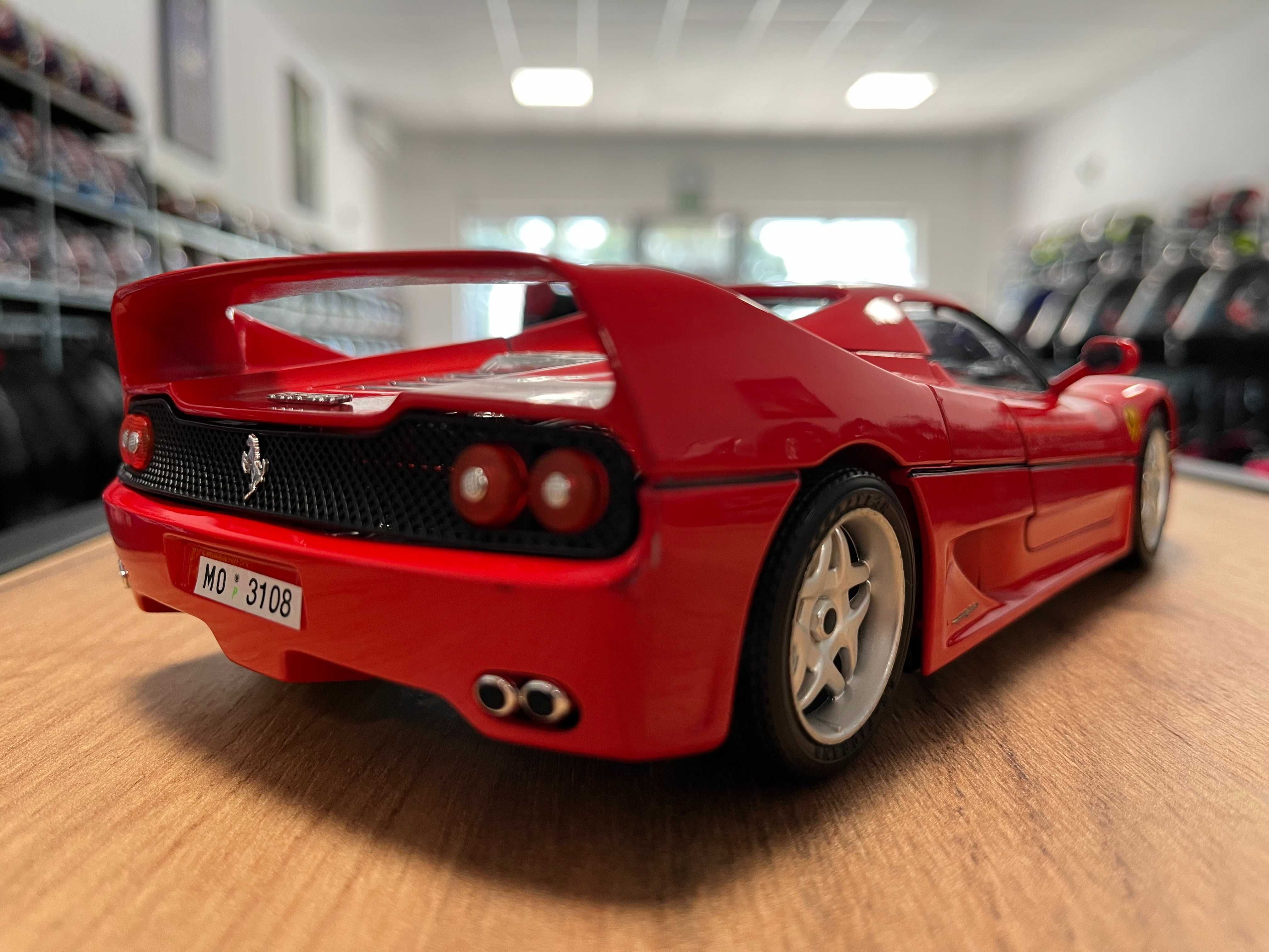 Рядък модел  метална колекционерска количка FERRARI F50  1:18 мащаб