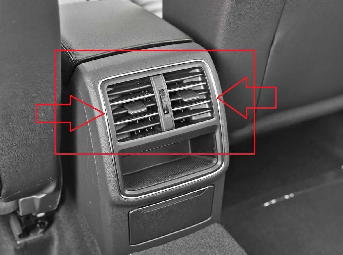 Grila ventilatie aer conditionat AC Clima spate cotiera VW Passat B8