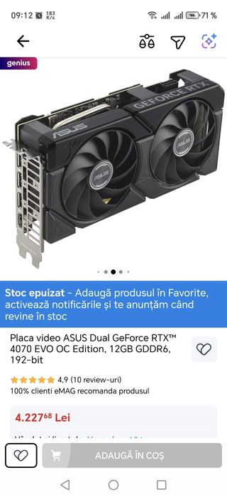 Rtx 4070 Evo oc 12gb