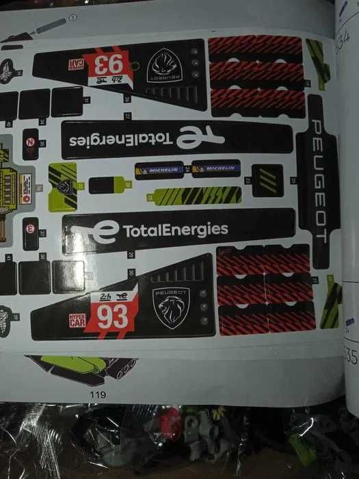 NOU TIP marca L masina Technic PEUGEOT 24H Le Mans Hypercar 42156