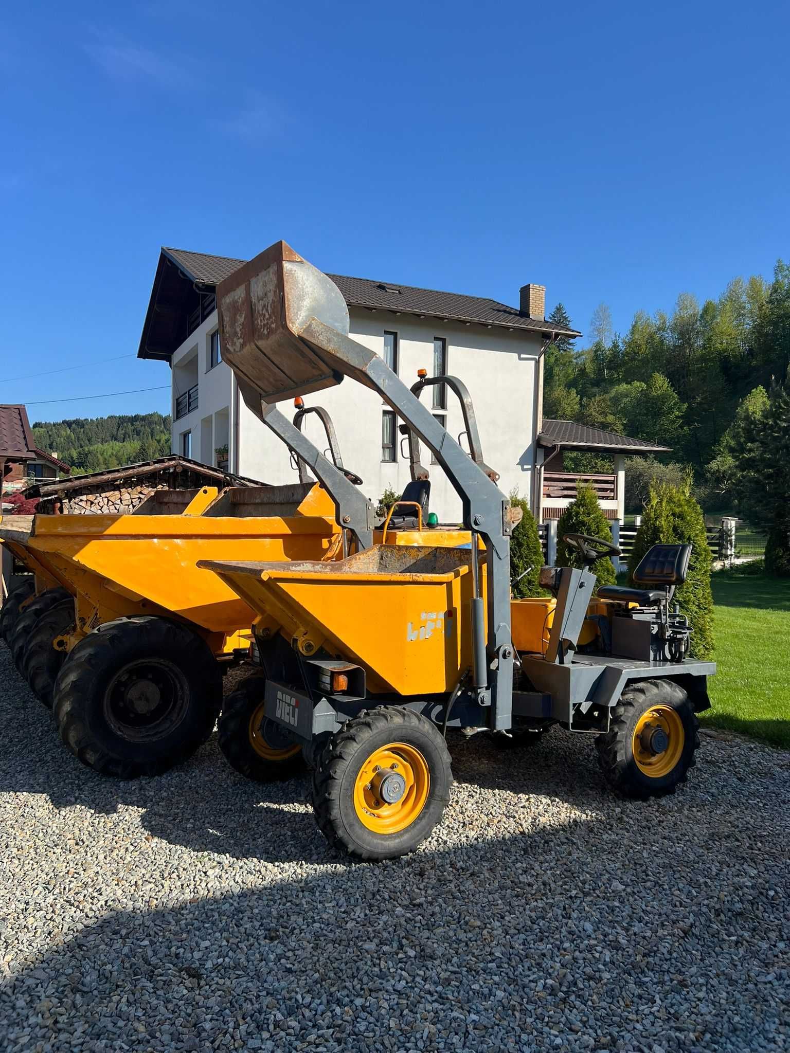 Dumper Dieci 4x4 cu autoincarcare