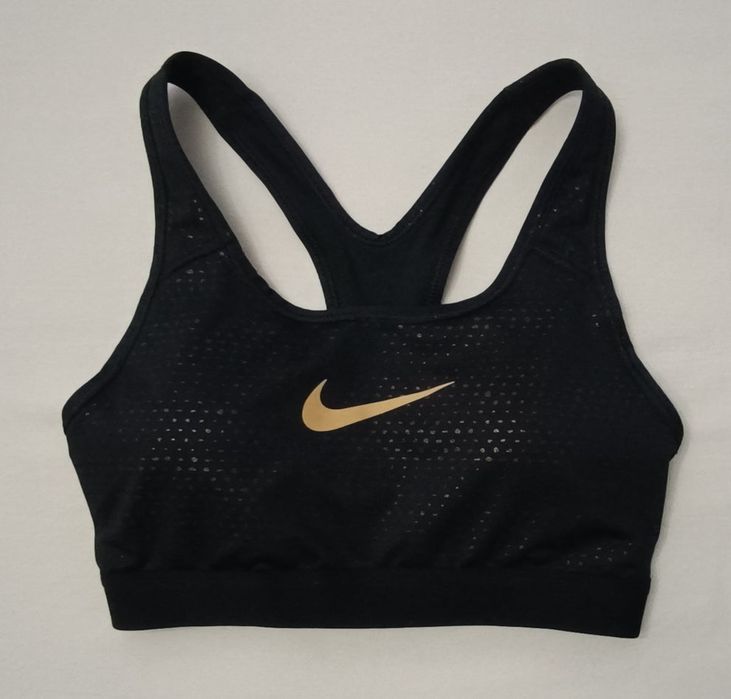 Nike DRI-FIT Padded Bra оригинално бюстие XS Найк спорт с подплънки