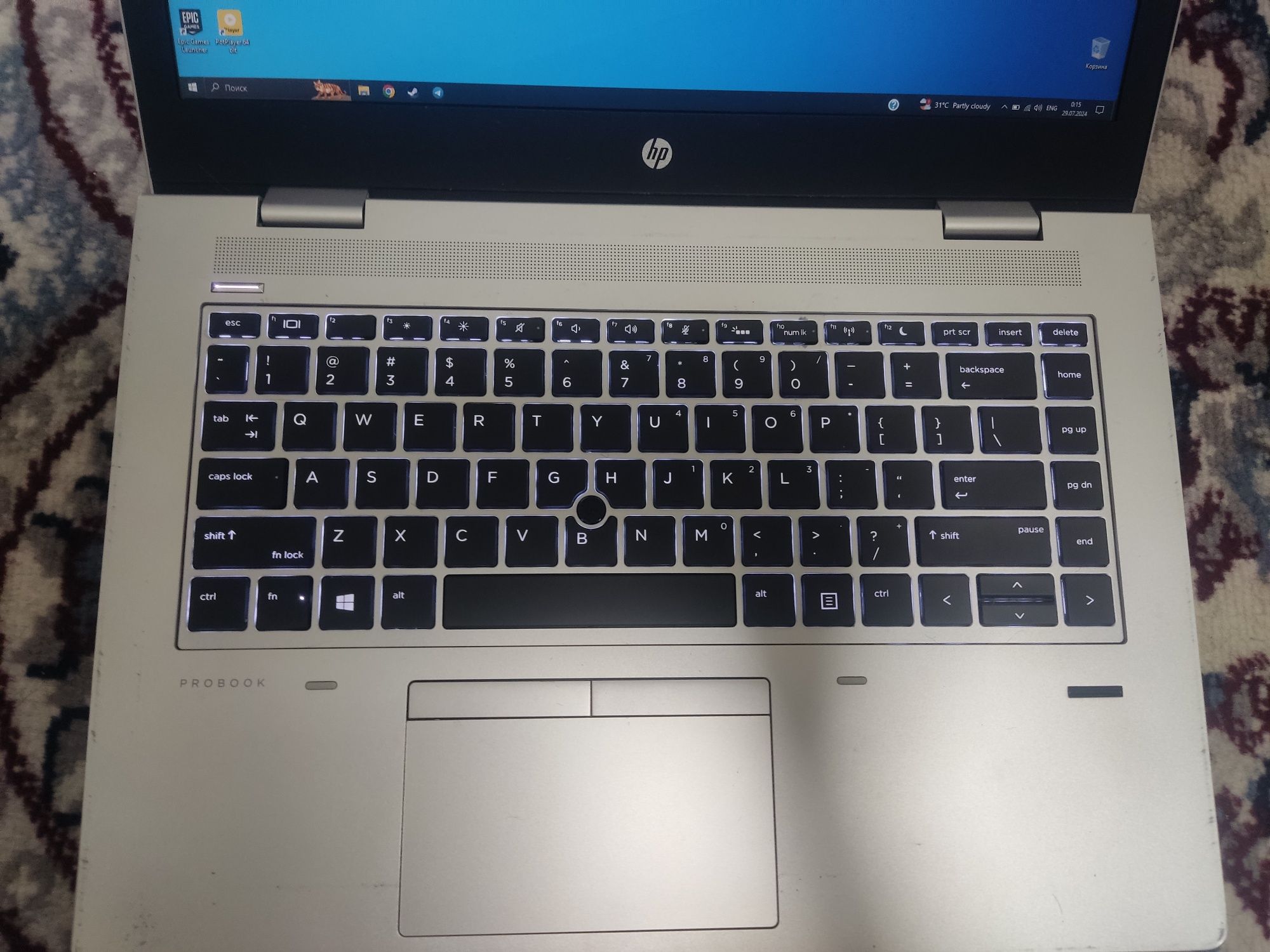 Hp probook 645 g4. Ryzen 5 2500u