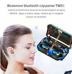 Bезжични bluetooth слушалки TWS – 9D Стерео спортни слушалки с кутия