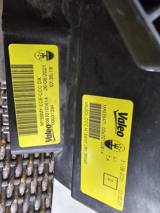 Far dreapta led Maserati Quattroporte Facelift 2018 cod 00670100614