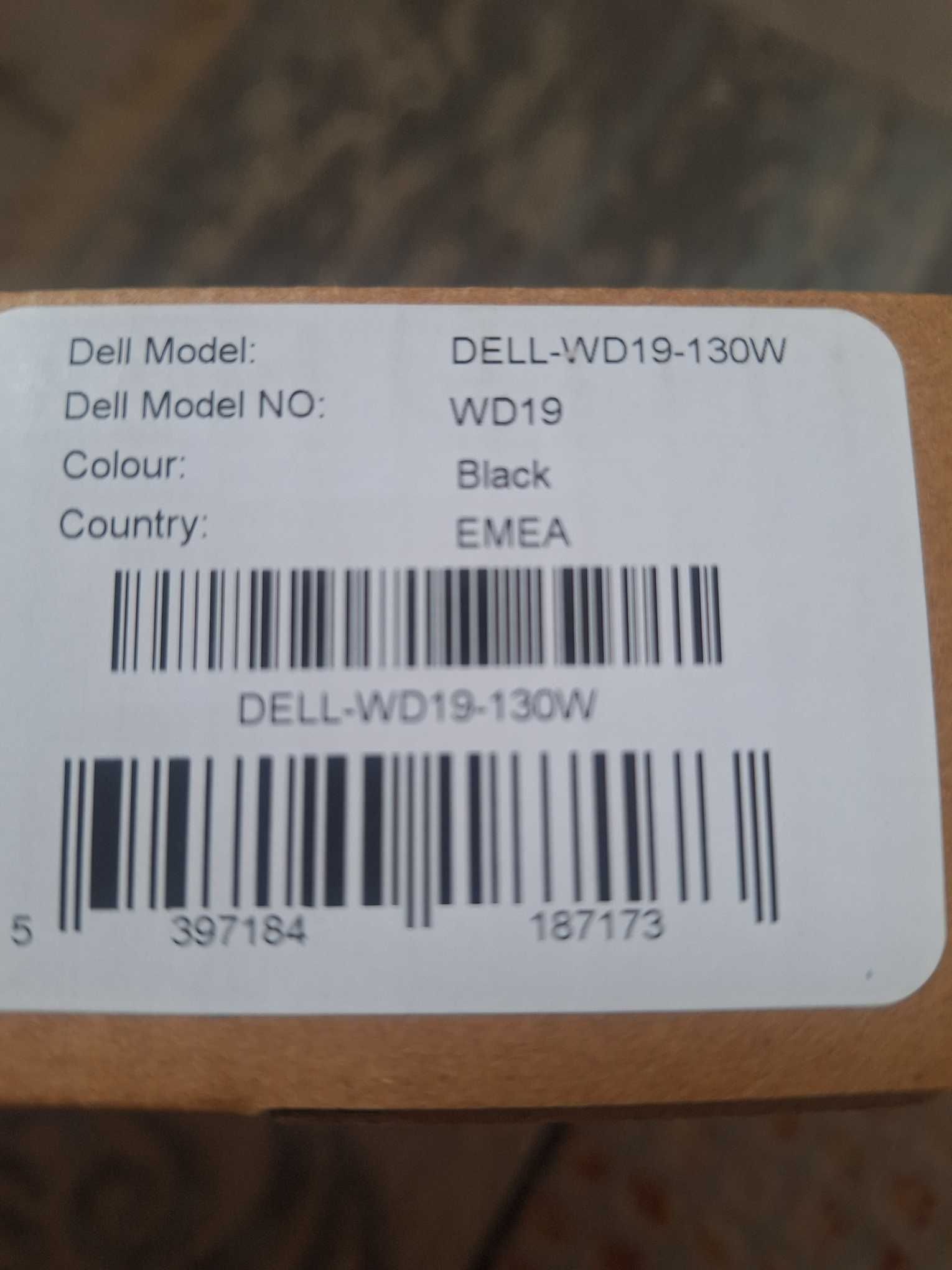 Докстанция Dell WD19 полный комплект