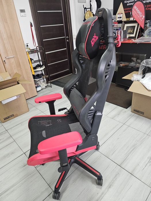 Игровое кресло DXRacer Air Series Pro, Black/Red (AIR/R1S/NR PRO)