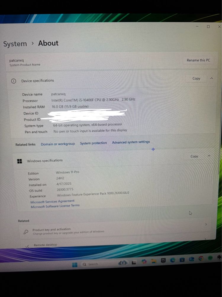 Vand PC gaming folosit un an