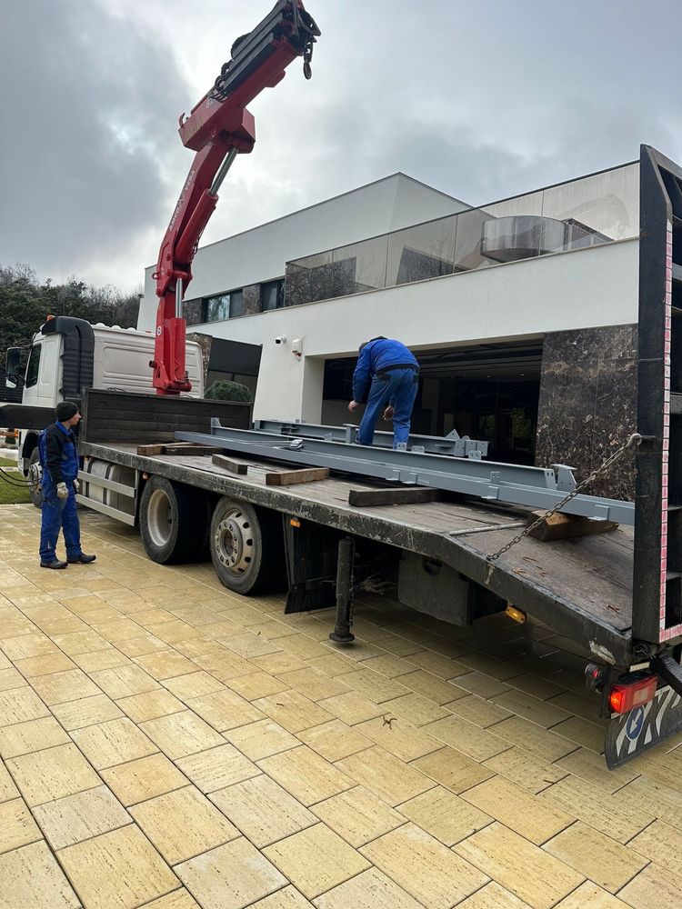 Macara de la 5 la 50 tone si Transport Utilaje Servicii Profesionale