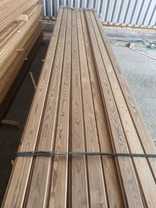 Lambriu deck termo pin fatade lemn