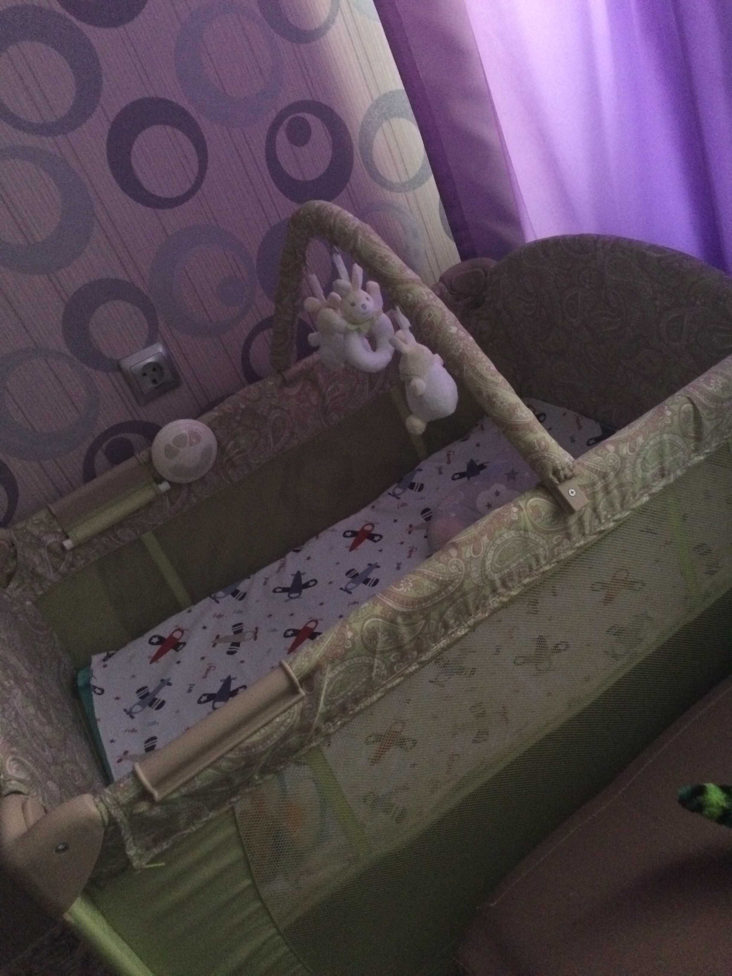 Манеж -кровать happy baby