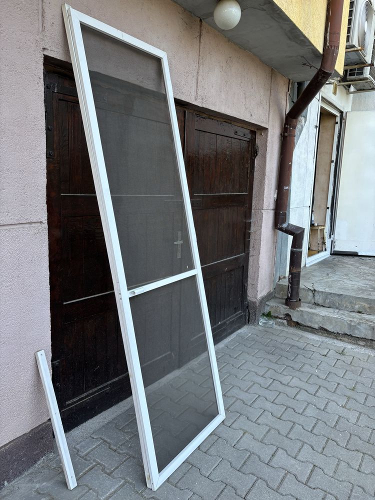 Комарник алуминиев профил за балконска врата 226х70