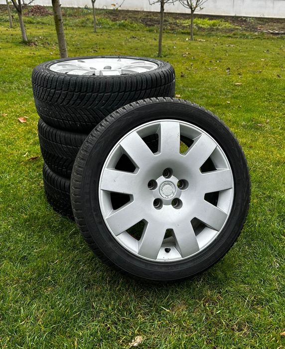 Jante + Cauciucuri 225/45/R17 M+S