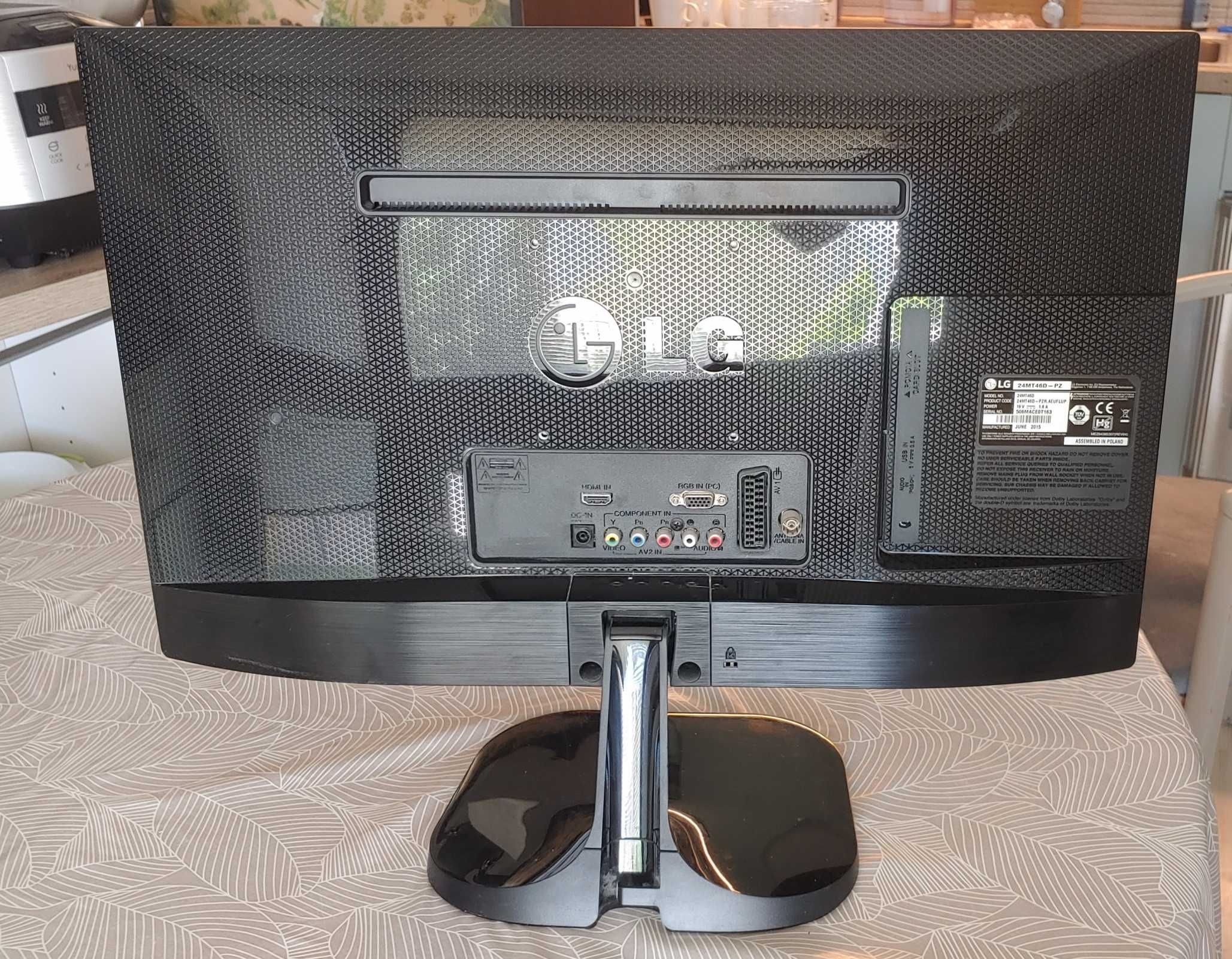 Монитор-телевизор LG 24 инча 24MT46D