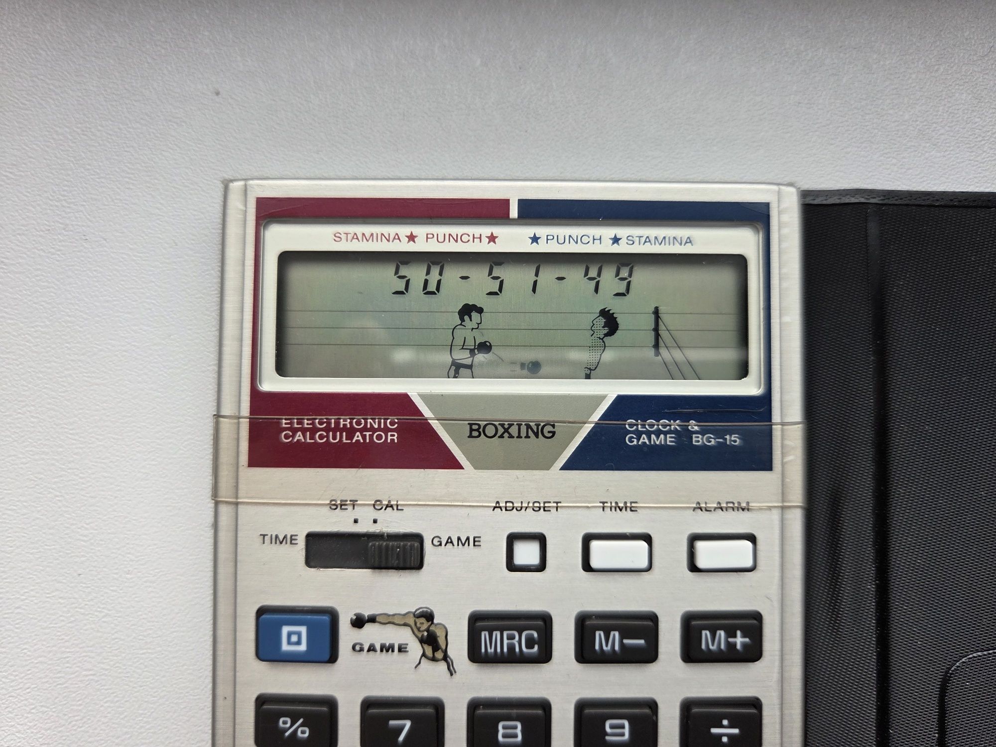 Calculator CASIO BG-15 (cu joc de box) 1981