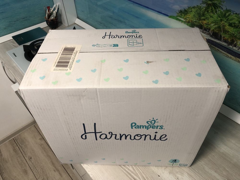 Scutece PAMPERS Harmonie XXL Box nr 4, 9-14 kg, 160 buc