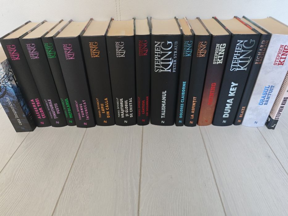 Set Stephen King, Nemira 22 vol Hardcover, Raritate