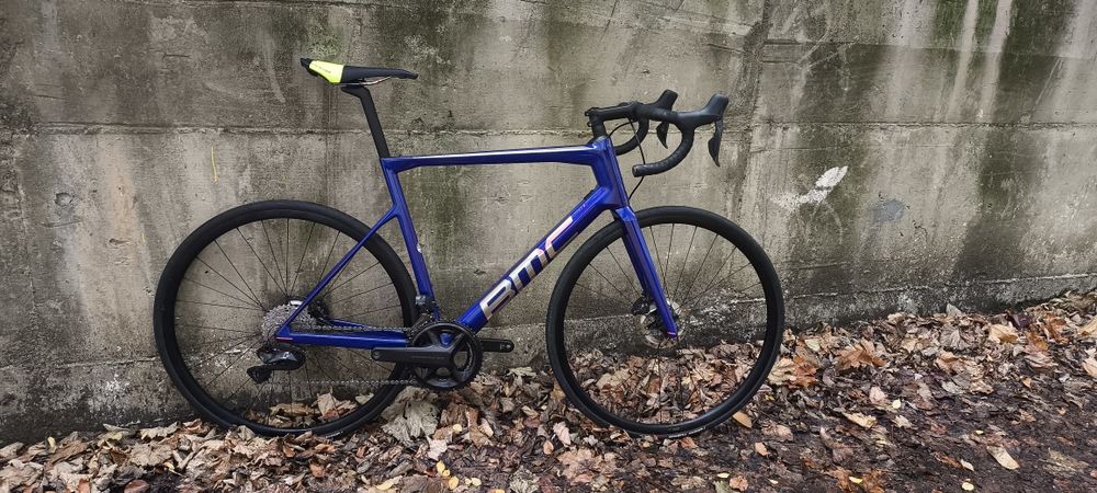 Bicicleta cursiera BMC , carbon, ultegra di2, fulcrum, prologo