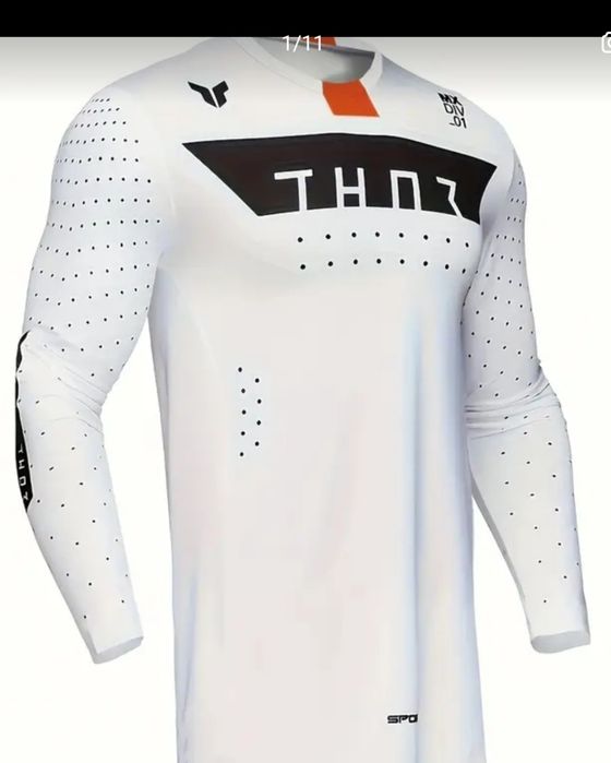 Tricou maneca lunga thor motocross, ciclism,