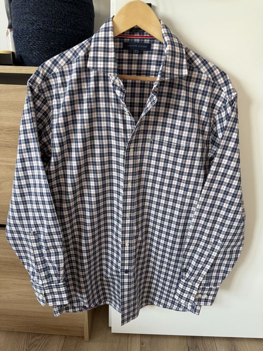 Camasa TOMMY HILFIGER Carouri Maneca Lunga Barbati | Marime L 15