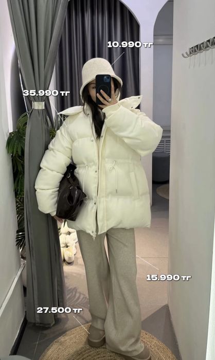 Зимняя трендовая теплая куртка !