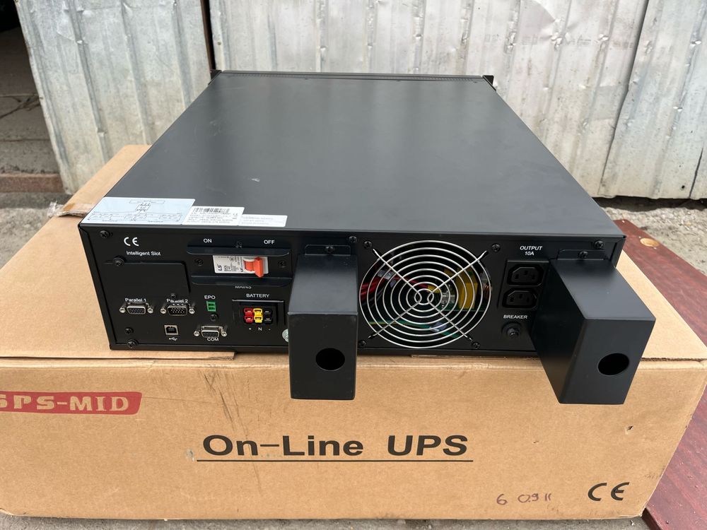 UPS Larice MP RT 6KVA, Online, Rack, 6000VA/5400W