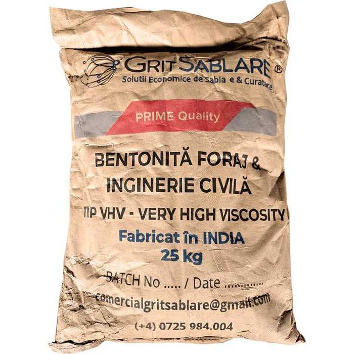Bentonită pentru foraje