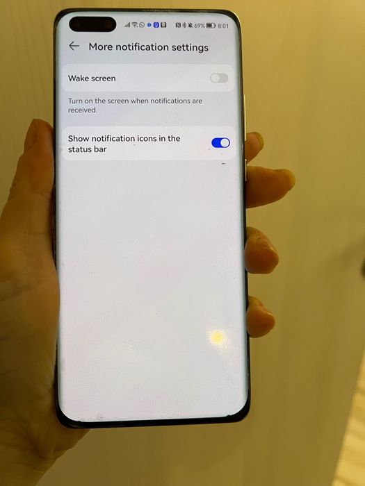 Huawei P 40 Pro silver