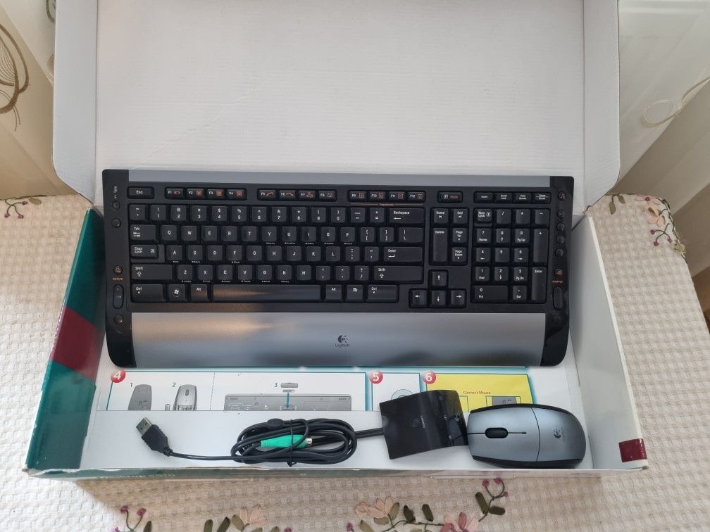 Tastatura Logitech wireless, S510, ptr calculator, mufa usb și adaptor