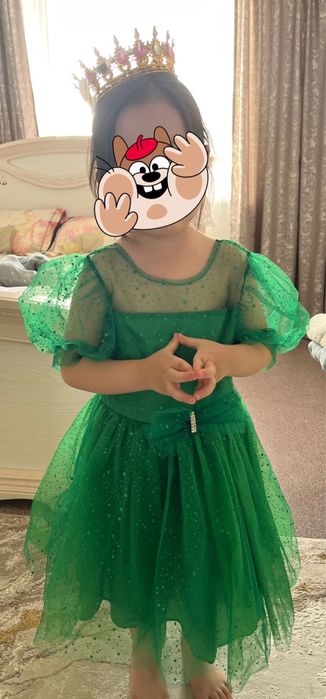 Детское платье Елочки